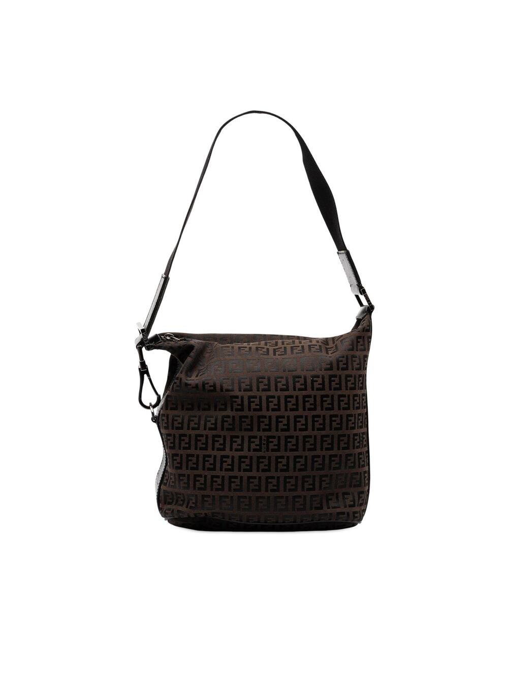 Fendi Zucchino Canvas Shoulder Bag Pre- #362560F54B